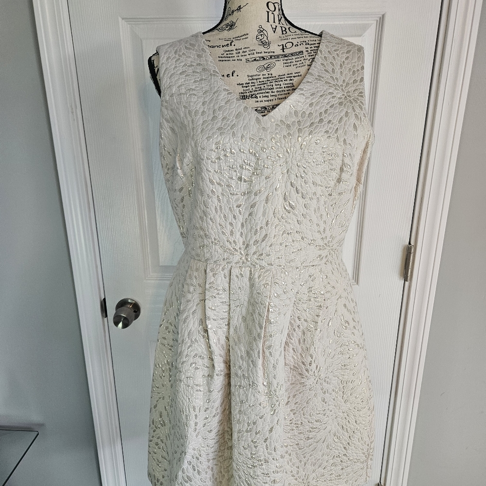 Cynthia Rowley dress features  texured material with back zipper and lining NWOT